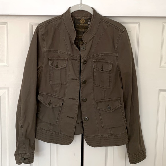 Lucky brand army jacket size medium - Picture 1 of 3